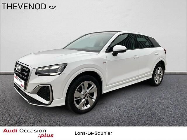 Blanc ibis Occasion 2022 Audi Q2 S-Line SUV | 26 900 € - Image 1/4