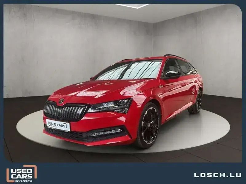 Rouge Utilisé 2020 Skoda Superb SportLine Break | 25 630 € - Image 1/4
