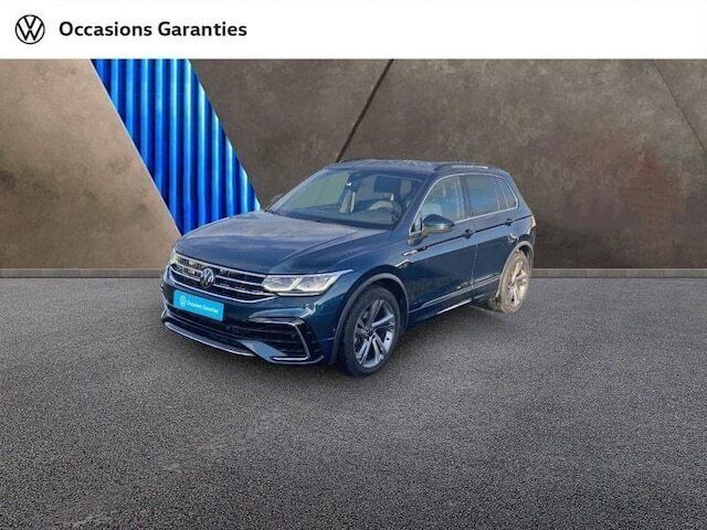 Bleu Utilisé 2022 VW Tiguan R-line SUV | 31 979 € (Prix juste) - Image 1/4