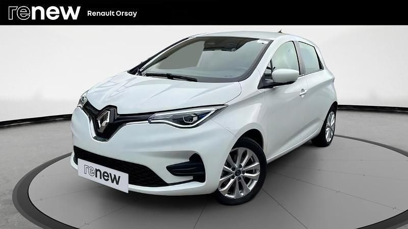Blanc Utilisé 2020 Renault Zoe Zen Citadine | 12 980 € (Prix juste) - Image 1/4