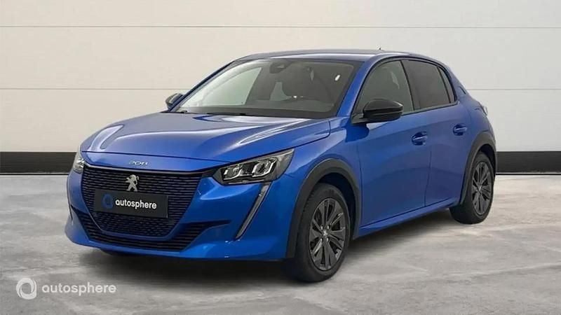 Bleu Utilisé 2022 Peugeot e-208 Style Citadine | 15 499 € (Prix juste) - Image 1/4