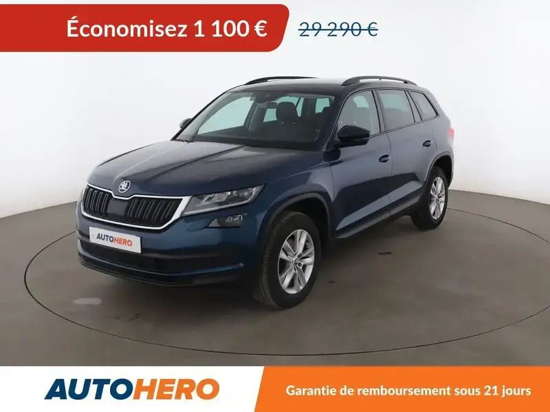 Bleu Utilisé 2021 Skoda Kodiaq Business Line SUV | 28 190 € (Super prix) - Image 1/2