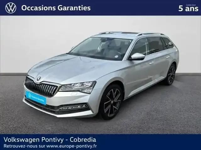 Gris Occasion 2022 Skoda Superb Style Break | 27 990 € (Bon prix) - Image 1/4