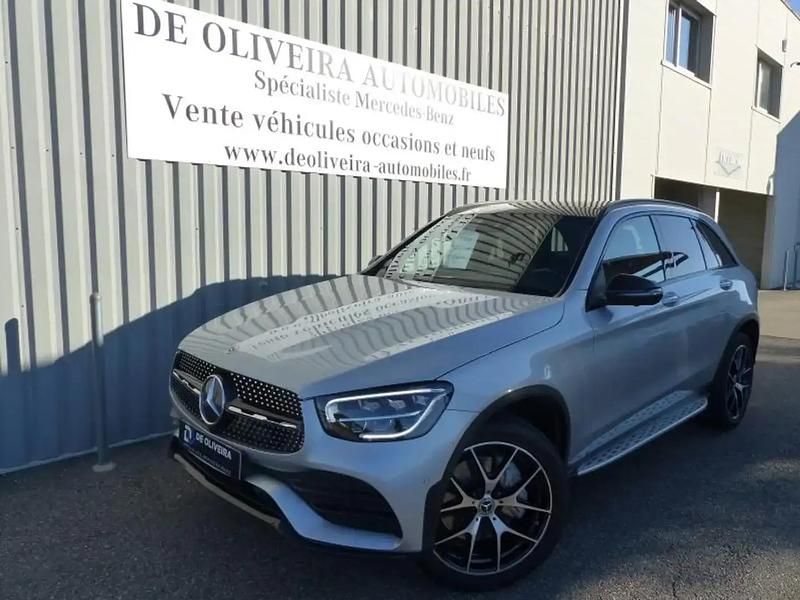Argent Utilisé 2021 Mercedes GLC300 AMG line SUV | 41 990 € (Prix juste) - Image 1/4