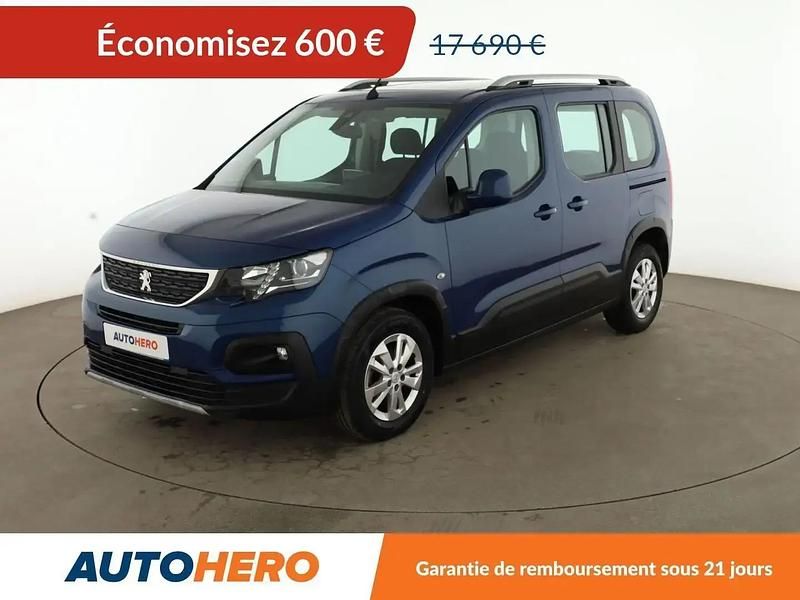 Occasion Peugeot Rifter Allure 131 ch (96 kW) 2018 Bleu Monospace