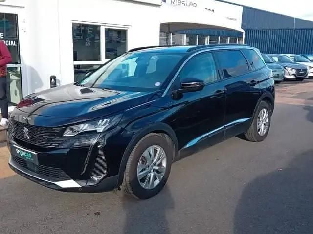 Noir Utilisé 2021 Peugeot 5008 S | 21 480 € (Super prix) - Image 1/4