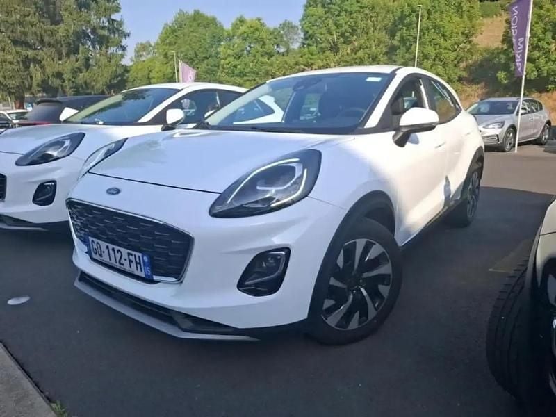 Blanc Utilisé 2023 Ford Flex Titanium SUV | 17 490 € (Prix juste) - Image 1/4