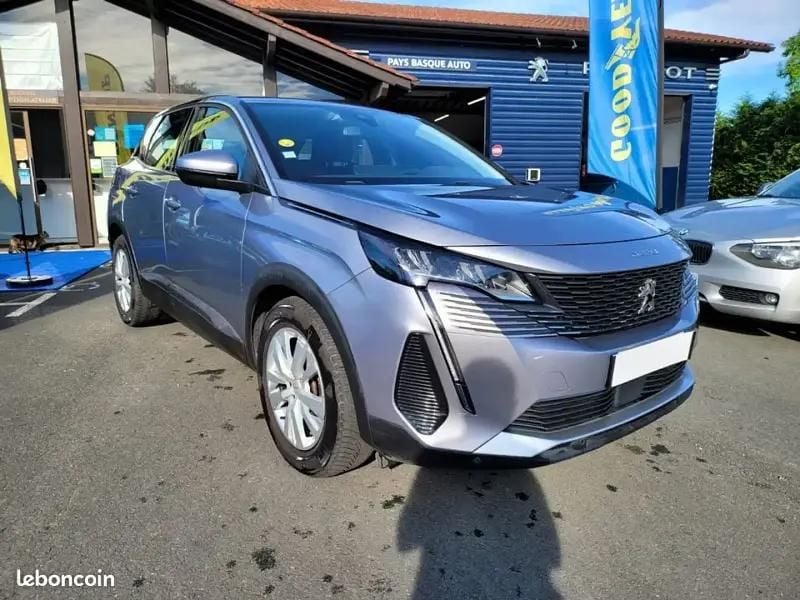 Gris Utilisé 2021 Peugeot 3008 Business-Line Monospace | 20 900 € (Prix juste) - Image 1/4