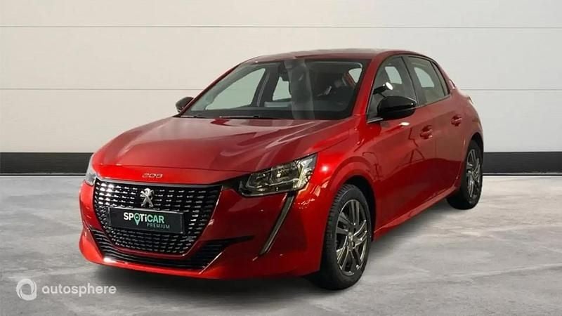 Rouge Utilisé 2023 Peugeot 208 Active Citadine | 15 499 € (Prix juste) - Image 1/4