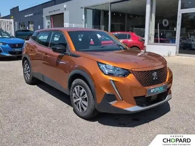 Occasion Peugeot e-2008 Active 100 kW (136 ch) 2023 Orange SUV