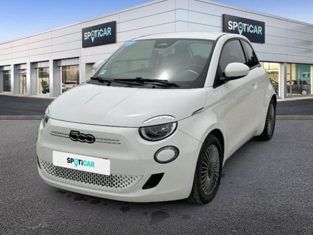 Blanc Utilisé 2022 Fiat 500e Citadine | 16 990 € (Prix juste) - Image 1/4