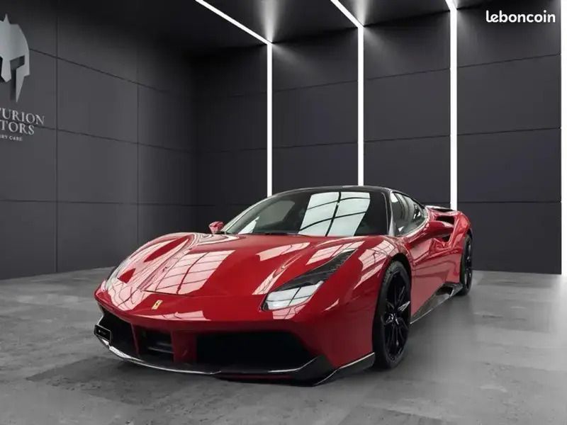 Rouge Utilisé 2017 Ferrari 488 Coupé | 239 900 € (Prix assez cher) - Image 1/4