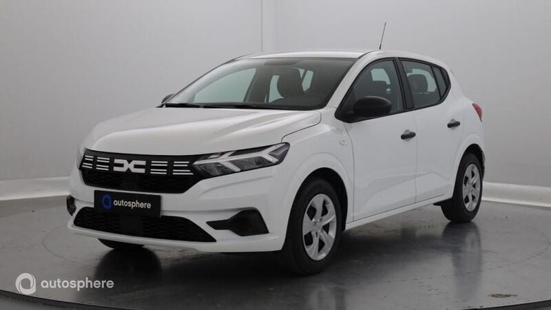Blanc Utilisé 2023 Dacia Sandero Essentiel Citadine | 13 299 € (Bon prix) - Image 1/4