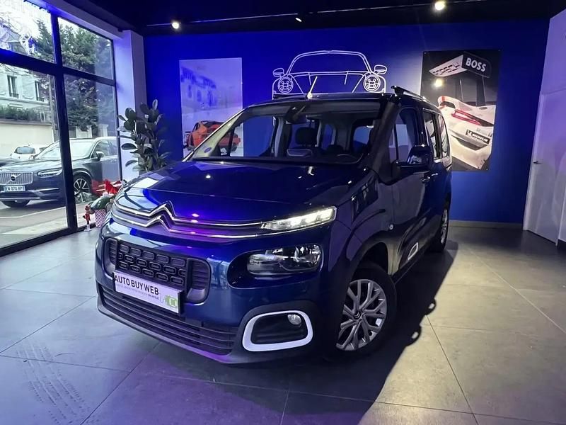 Bleu Utilisé 2019 Citroën Berlingo Feel Monospace | 11 480 € (Prix juste) - Image 1/4