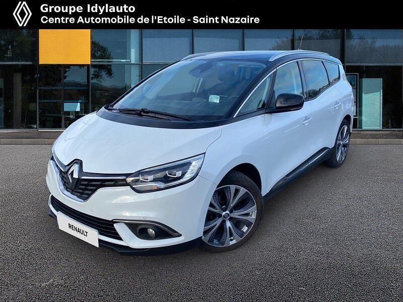 Blanc Occasion 2018 Renault Grand Scénic IV Intens Monospace | 14 990 € - Image 1/4