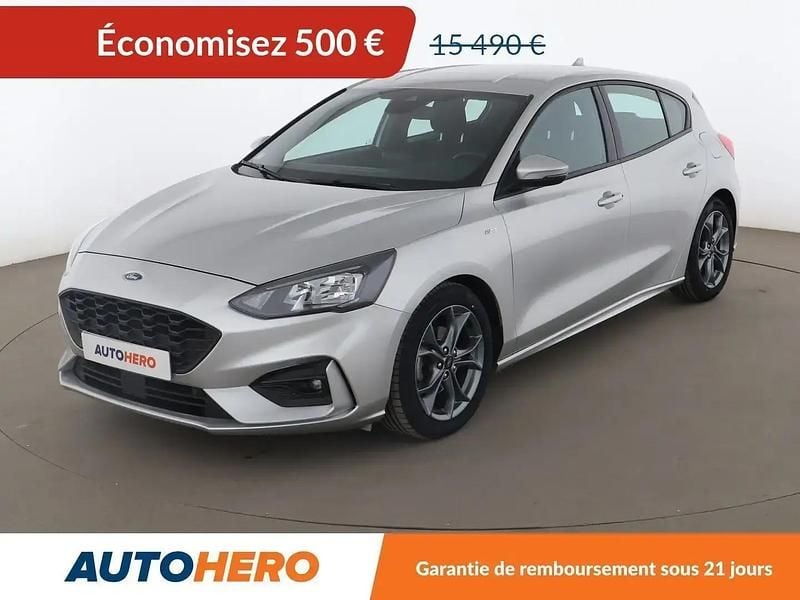 Gris Utilisé 2020 Ford Focus ST-Line Berline | 14 990 € (Prix juste) - Image 1/2