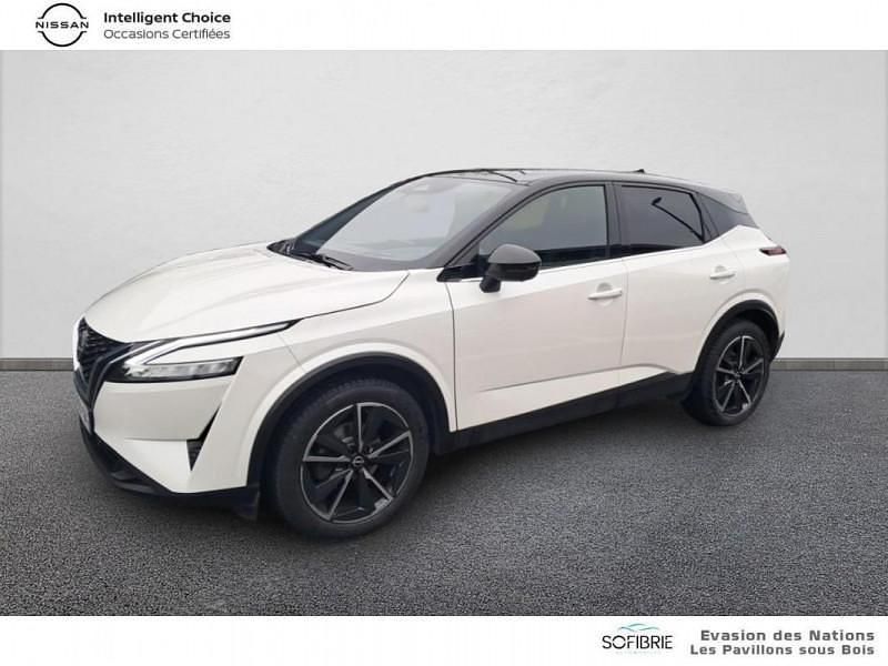 Blanc Utilisé 2022 Nissan Qashqai Tekna SUV | 29 890 € (Prix cher) - Image 1/4