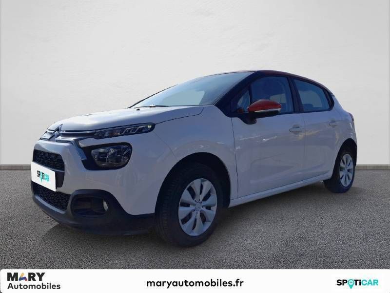 Blanc Utilisé 2021 Citroën C3 Business Class Citadine | 10 400 € (Prix juste) - Image 1/3
