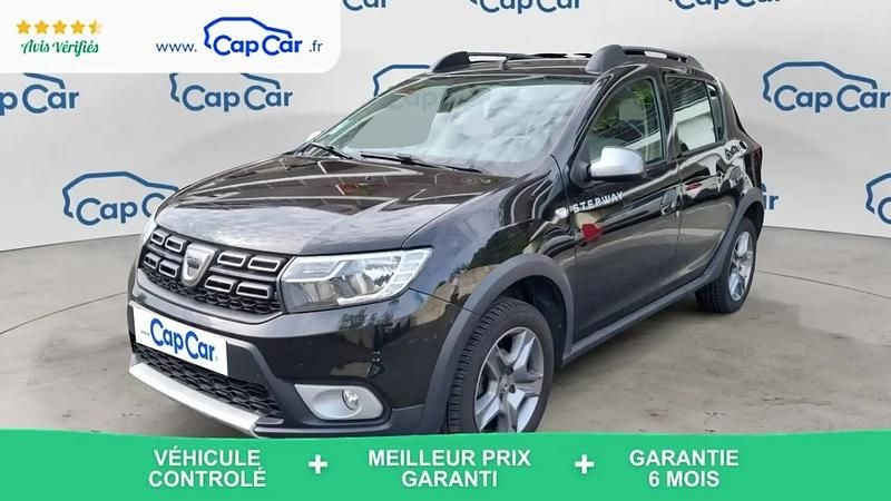 Noir Utilisé 2018 Dacia Sandero Stepway Citadine | 9 490 € (Bon prix) - Image 1/4