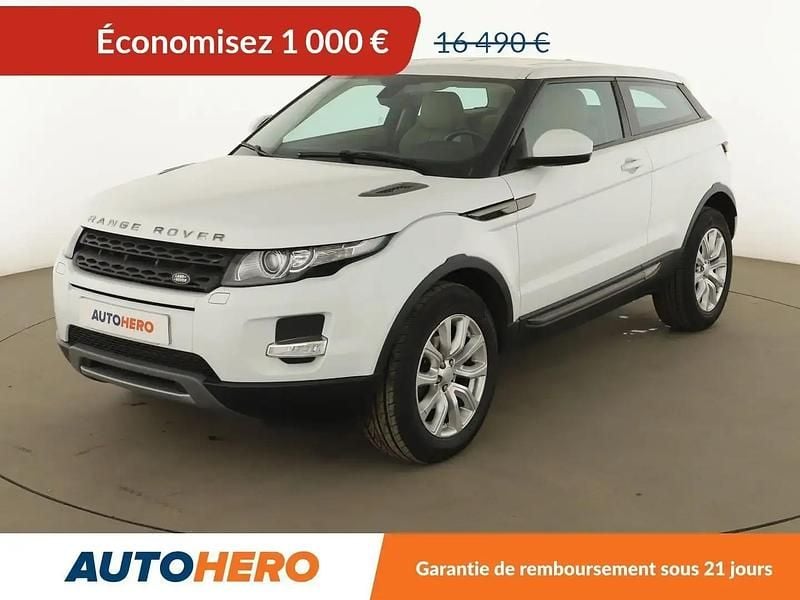 Blanc Occasion 2015 Land Rover Range Rover evoque Pure SUV | 15 490 € (Super prix) - Image 1/2