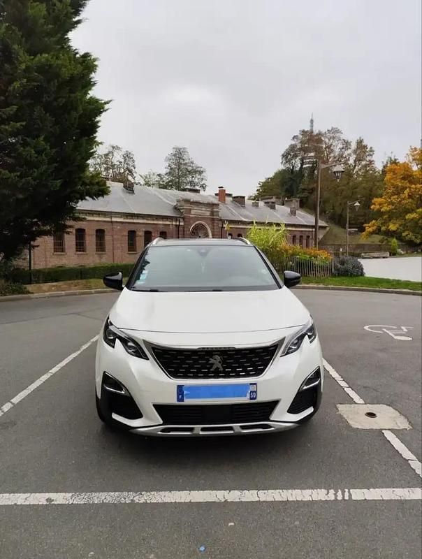 Blanc Utilisé 2018 Peugeot 3008 SUV | 18 000 € (Prix juste) - Image 1/4