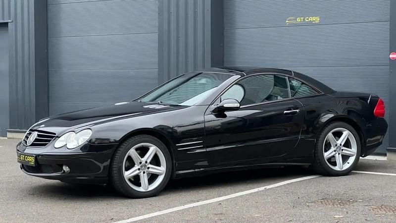 Noir Occasion 2003 Mercedes SL500 Cabriolet | 19 990 € - Image 1/4