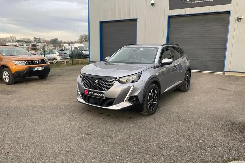 Gris Occasion 2021 Peugeot 2008 Allure SUV | 16 490 € (Bon prix) - Image 1/4