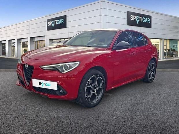 Rouge Utilisé 2022 Alfa Romeo Stelvio Veloce SUV | 38 990 € (Bon prix) - Image 1/4