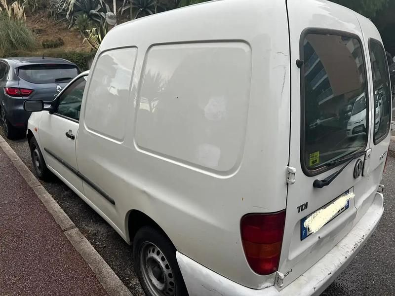 Blanc Utilisé 2001 VW Caddy Monospace | 3 200 € - Image 1/4