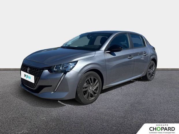 Gris Utilisé 2021 Peugeot 208 Business-Line Citadine | 11 990 € (Prix juste) - Image 1/4