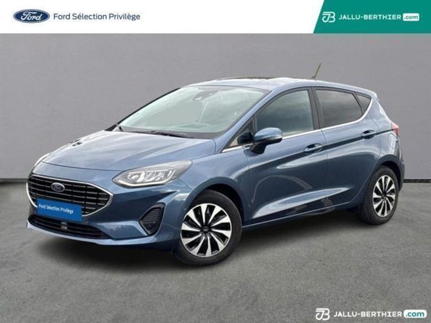 Bleu Utilisé 2022 Ford Fiesta Titanium X Citadine | 17 989 € (Prix assez cher) - Image 1/4
