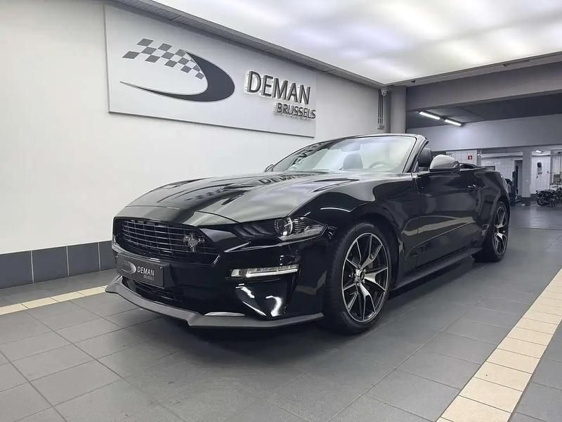 Noir Occasion 2020 Ford Mustang Limited Cabriolet | 40 950 € (Prix juste) - Image 1/4