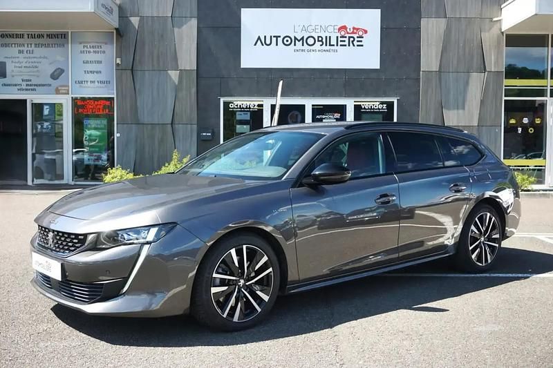Gris Utilisé 2021 Peugeot 508 GTi Break | 22 990 € (Bon prix) - Image 1/4