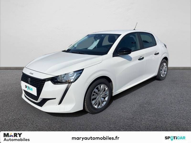 Blanc Utilisé 2023 Peugeot 208 Premium Citadine | 11 995 € - Image 1/3