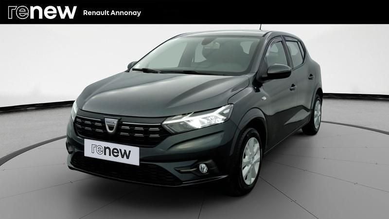 Gris Utilisé 2022 Dacia Sandero Comfort Citadine | 12 390 € (Prix juste) - Image 1/4