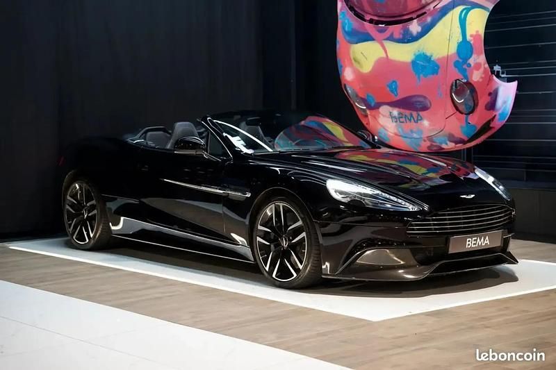 Noir Occasion 2016 Aston Martin Vanquish Cabriolet | 184 980 € - Image 1/4