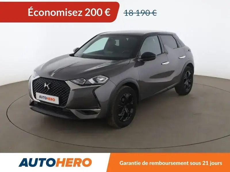 Gris Utilisé 2021 DS Automobiles DS3 Crossback So Chic SUV | 17 590 € (Bon prix) - Image 1/2