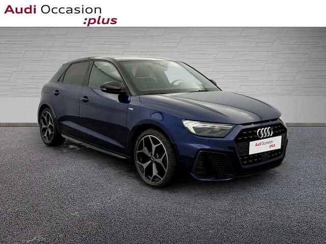 Occasion Audi A1 Sportback S-line plus 150 ch (110 kW) 2025 Bleu navarre métallisé noir mythe métallisé Citadine