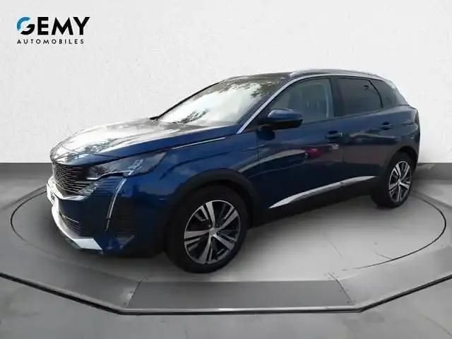 Bleu Utilisé 2021 Peugeot 3008 Allure | 20 980 € (Prix juste) - Image 1/4