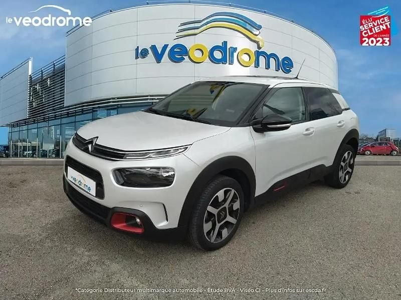 Blanc Utilisé 2019 Citroën C4 Cactus PureTech Citadine | 9 999 € (Prix juste) - Image 1/4