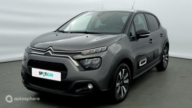 Gris Utilisé 2024 Citroën C3 PureTech Citadine | 14 565 € (Prix juste) - Image 1/4