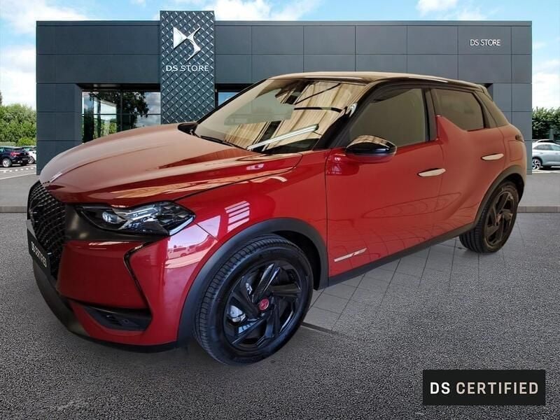 Noir Utilisé 2021 DS Automobiles DS3 Crossback E-Tense Performance Line Plus SUV | 18 990 € (Prix juste) - Image 1/4