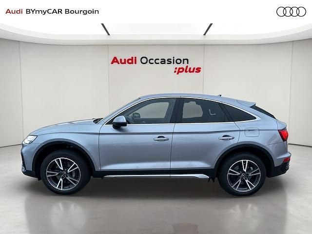 Occasion Audi Q5 Sportback Ambition 265 ch (194 kW) 2022 Argent fleuret métallisé SUV