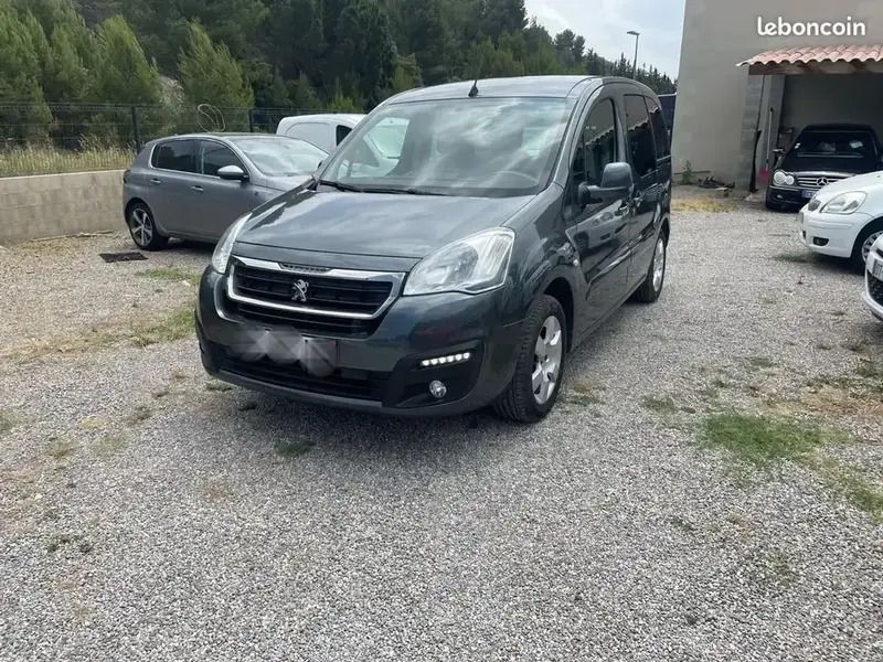 Gris Utilisé 2016 Peugeot Partner Tepee Monospace | 13 490 € (Bon prix) - Image 1/4