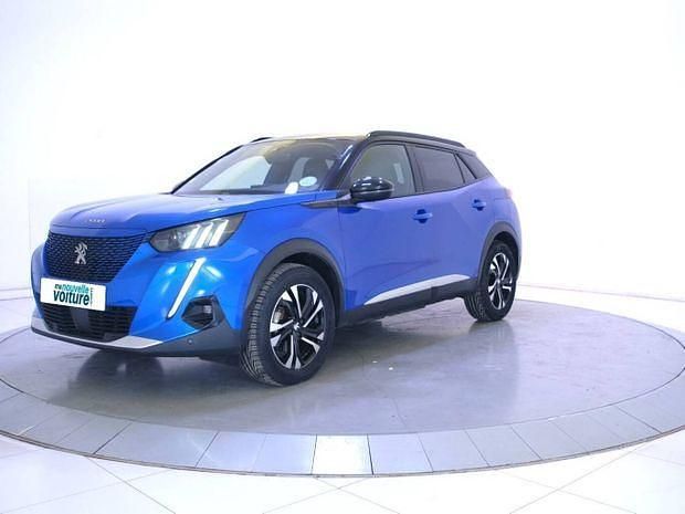 Bleu Utilisé 2020 Peugeot e-2008 GT-line SUV | 16 990 € (Prix juste) - Image 1/4