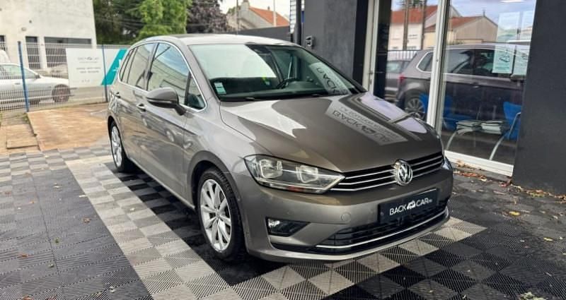 Gris Utilisé 2015 VW Golf Sportsvan Monospace | 13 490 € (Prix juste) - Image 1/4