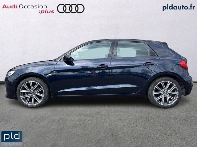 Occasion Audi A1 Sportback Advanced Plus 110 ch (80 kW) 2022 Bleu firmament métallisé Citadine