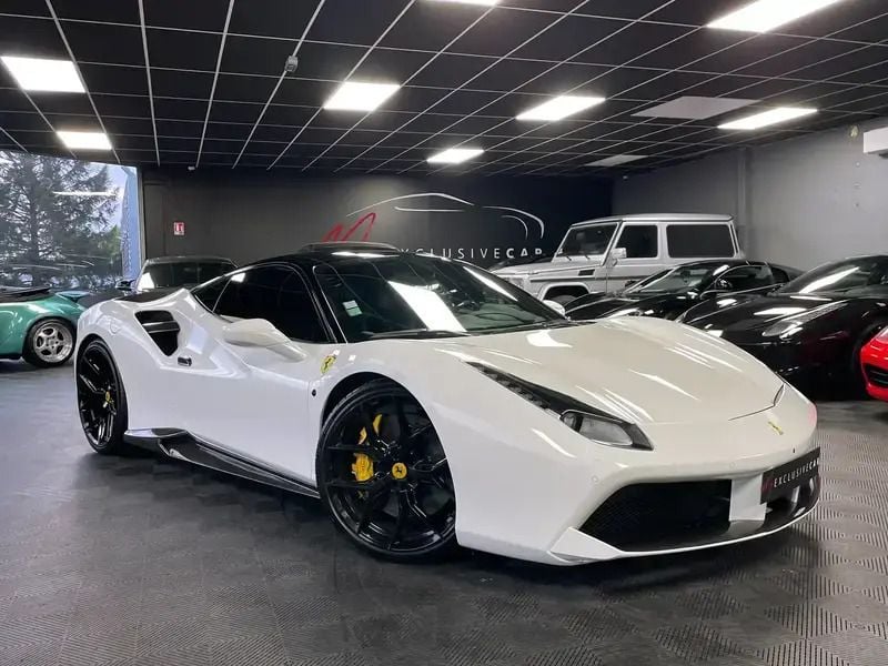 Blanc Utilisé 2016 Ferrari 488 Coupé | 219 900 € (Super prix) - Image 1/4