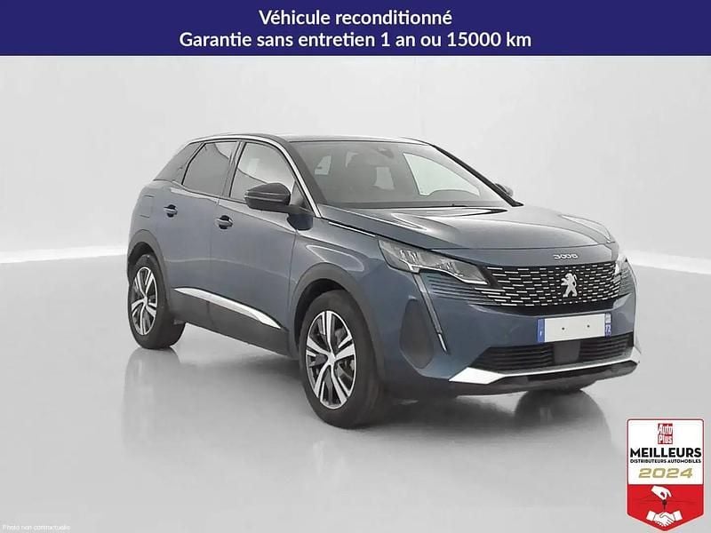 Bleu Occasion 2024 Peugeot 3008 Allure SUV | 27 780 € (Prix juste) - Image 1/4