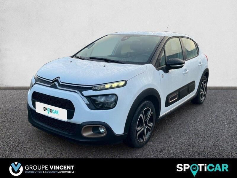 Blanc Utilisé 2023 Citroën C3 PureTech Citadine | 12 990 € - Image 1/3